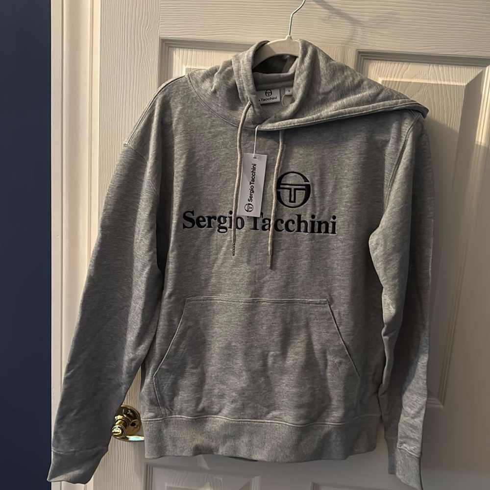 NWT Mens Sergio Tacchiini hoodie sweatshirt size Small